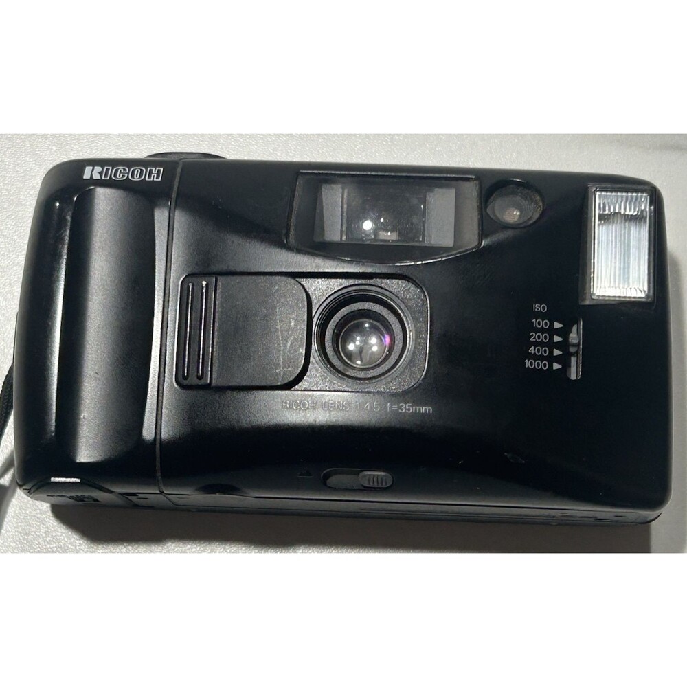 Vintage Film camera RICOH YF-20 SUPER Date Flash Film Photography Retro Fun Gift